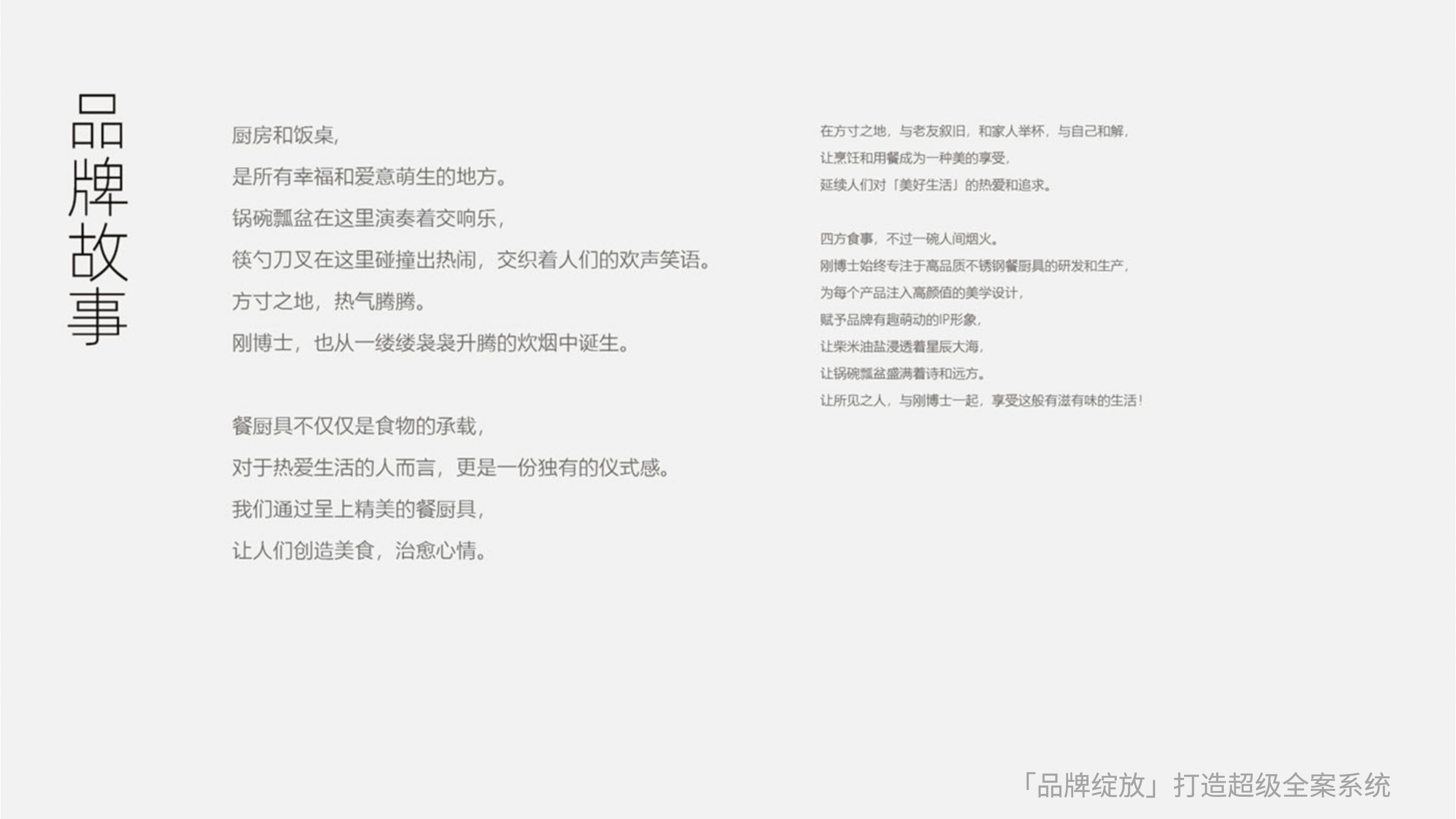 剛博士品牌全案策略